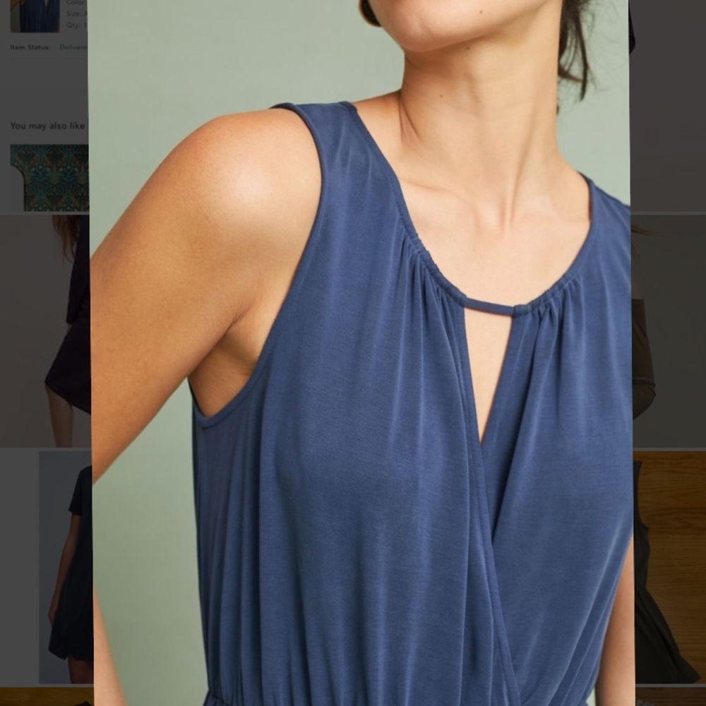 Anthropologie Clinched Top